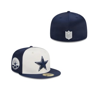 Dallas Cowboys Throwback Satin Fitted Hat