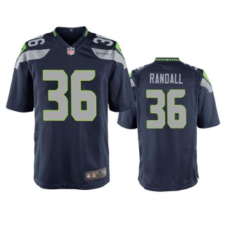 Seattle Seahawks Damarious Randall College Navy Game Jersey