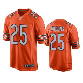 Chicago Bears Damien Williams Orange Alternate Game Jersey