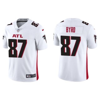 Men's Atlanta Falcons Damiere Byrd White Vapor Limited Jersey