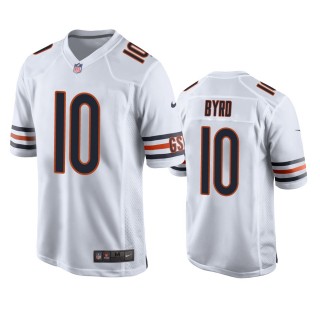 Chicago Bears Damiere Byrd White Game Jersey