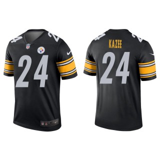 Men's Pittsburgh Steelers Damontae Kazee Black Legend Jersey