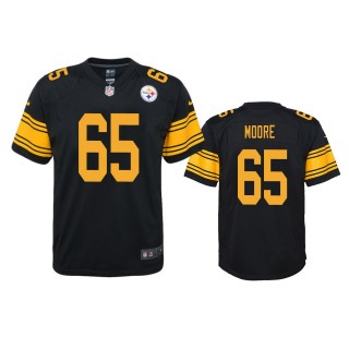 Pittsburgh Steelers Dan Moore Black Color Rush Game Jersey