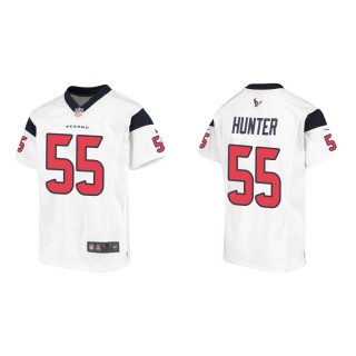 Youth Danielle Hunter Texans White Game Jersey