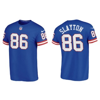 Darius Slayton New York Giants Royal Classic T-Shirt