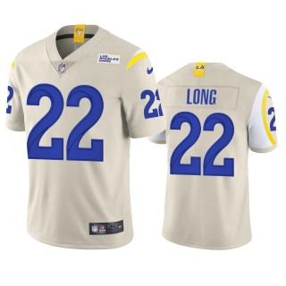 David Long Los Angeles Rams Bone Vapor Limited Jersey