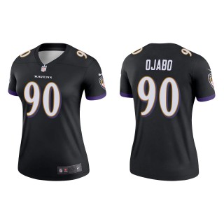 David Ojabo Women's Baltimore Ravens Black Legend Jersey