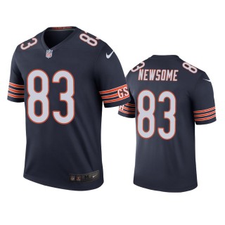 Chicago Bears Dazz Newsome Navy Color Rush Legend Jersey