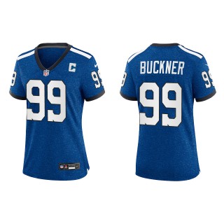 DeForest Buckner Women Indianapolis Colts Royal Indiana Nights Game Jersey