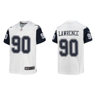 Demarcus Lawrence Youth Dallas Cowboys White Alternate Game Jersey