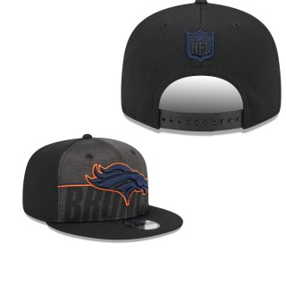 Men's Denver Broncos Black 2023 NFL Training Camp Team Colorway 9FIFTY Snapback Hat