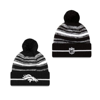 Denver Broncos Cold Weather Black Sport Knit Hat