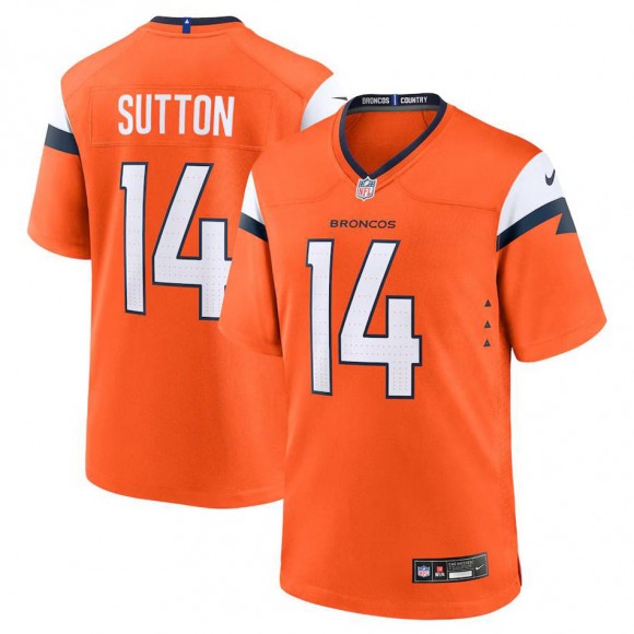 Denver Broncos Courtland Sutton Orange Game Jersey