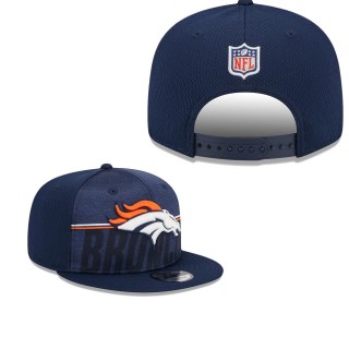 Men's Denver Broncos Navy 2023 NFL Training Camp 9FIFTY Snapback Hat