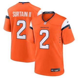 Denver Broncos Patrick Surtain II Orange Game Jersey