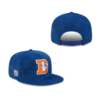 Denver Broncos Retro Corduroy 9FIFTY Snapback Hat
