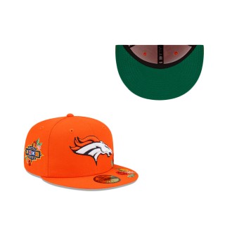 Denver Broncos Visor Bloom 59FIFTY Fitted Hat