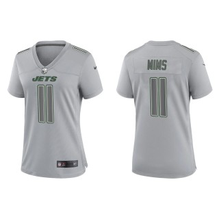 Denzel Mims Women's New York Jets Gray Atmosphere Fashion Game Jersey