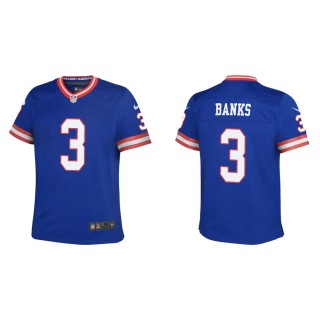 Youth Deonte Banks Giants Royal Classic Game Jersey