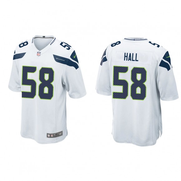 Derick Hall White 2023 NFL Draft Game Jersey
