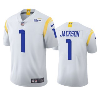 Los Angeles Rams DeSean Jackson White 2021 Vapor Limited Jersey - Men's