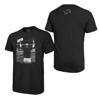 Detroit Lions Dan Campbell Majestic Threads Black Graphic T-Shirt