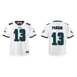 Youth DeVante Parker Eagles White Game Jersey