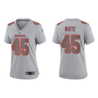 Devin White Women's Tampa Bay Buccaneers Gray Atmosphere Fashion Game Jersey
