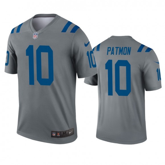 Indianapolis Colts Dezmon Patmon Gray Inverted Legend Jersey