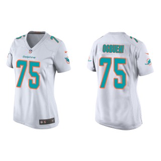 Women Cedric Ogbuehi Dolphins White Game Jersey
