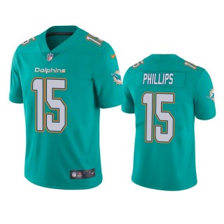 Miami Dolphins Jaelan Phillips Aqua 2021 NFL Draft Vapor Limited Jersey