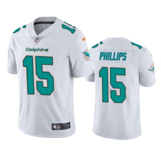 Miami Dolphins Jaelan Phillips White 2021 NFL Draft Vapor Limited Jersey