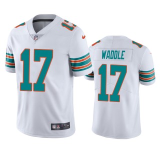 Miami Dolphins Jaylen Waddle White Vapor Limited Jersey