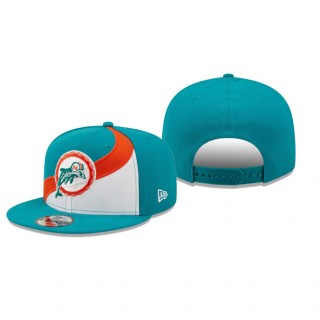 Miami Dolphins White Wave 9FIFTY Snapback Hat