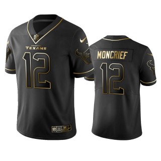 Texans Donte Moncrief Black Golden Edition Vapor Limited Jersey