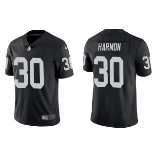 Men's Las Vegas Raiders Duron Harmon Black Vapor Limited Jersey