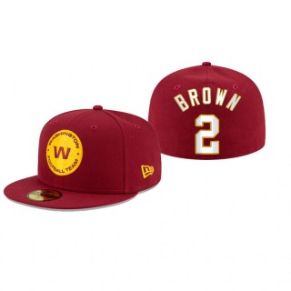 Washington Football Team Dyami Brown Red Omaha 59FIFTY Fitted Hat