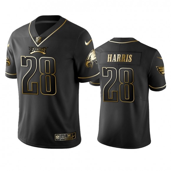 Anthony Harris Eagles Black Golden Edition Vapor Limited Jersey