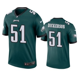Philadelphia Eagles Landon Dickerson Green Legend Jersey