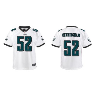 Youth Zach Cunningham Eagles White Game Jersey