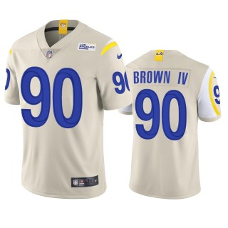 Earnest Brown IV Los Angeles Rams Bone Vapor Limited Jersey