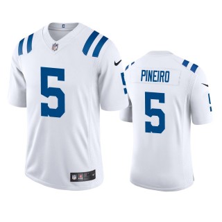 Eddy Pineiro Indianapolis Colts White Vapor Limited Jersey