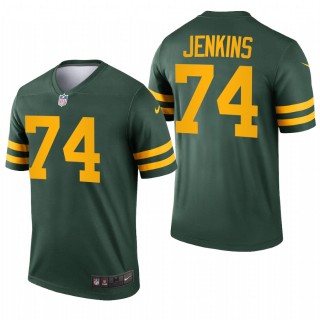 Packers Elgton Jenkins Throwback Green Legend Jersey