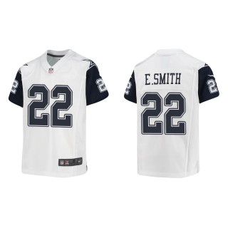Emmitt Smith Youth Dallas Cowboys White Alternate Game Jersey
