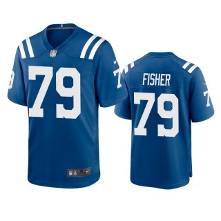 Indianapolis Colts Eric Fisher Royal Game Jersey