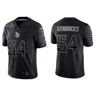Eric Kendricks Minnesota Vikings Black Reflective Limited Jersey