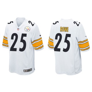 Steelers Eric Rowe White Game Jersey