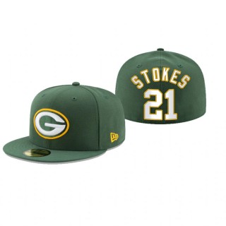 Green Bay Packers Eric Stokes Green Omaha 59FIFTY Fitted Hat