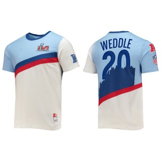 Eric Weddle Rams White Super Bowl LVI T-Shirt