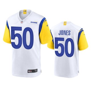 Los Angeles Rams Ernest Jones White Alternate Game Jersey